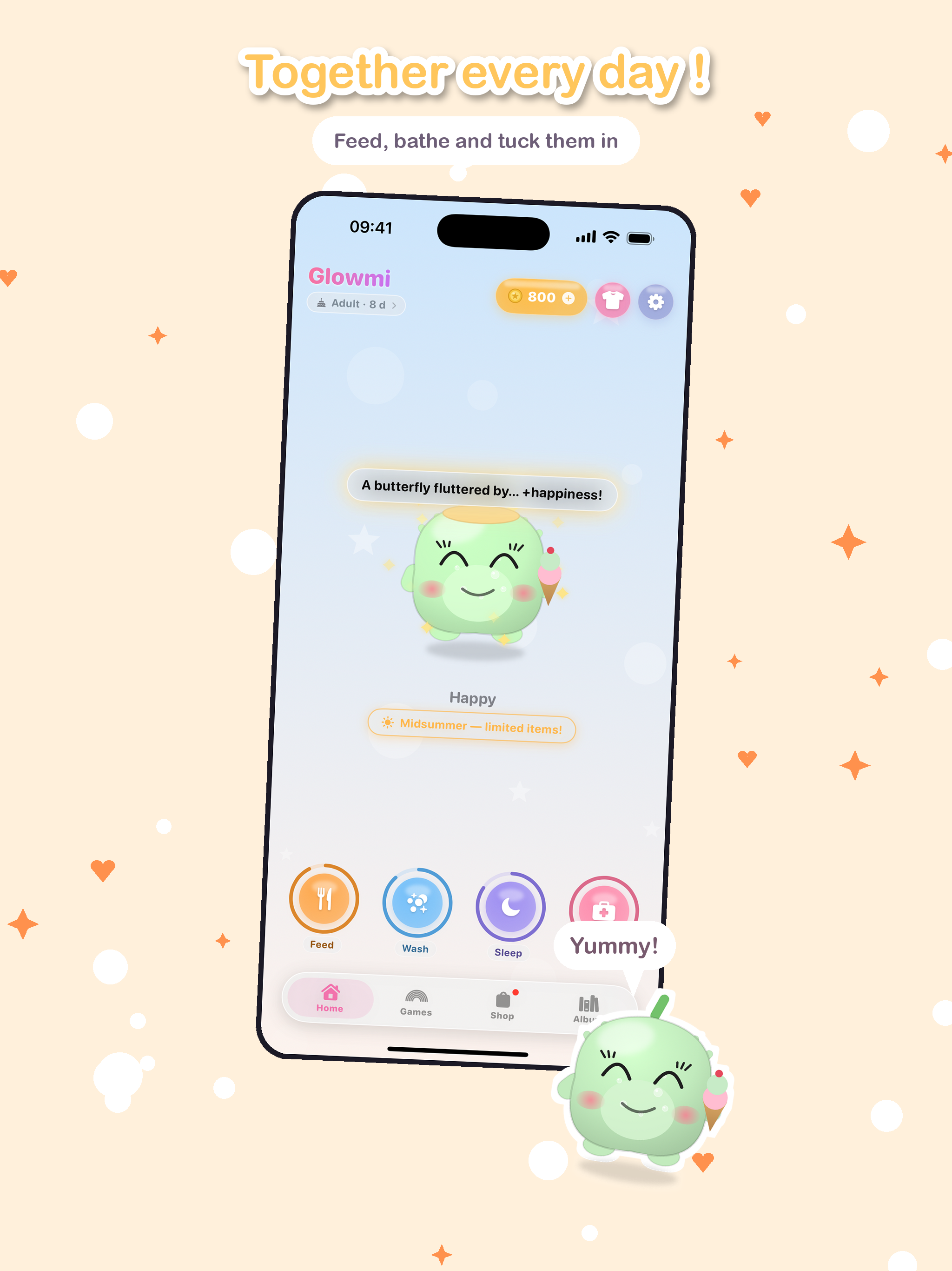 Glowmi: Virtual Pet Care screenshot 10