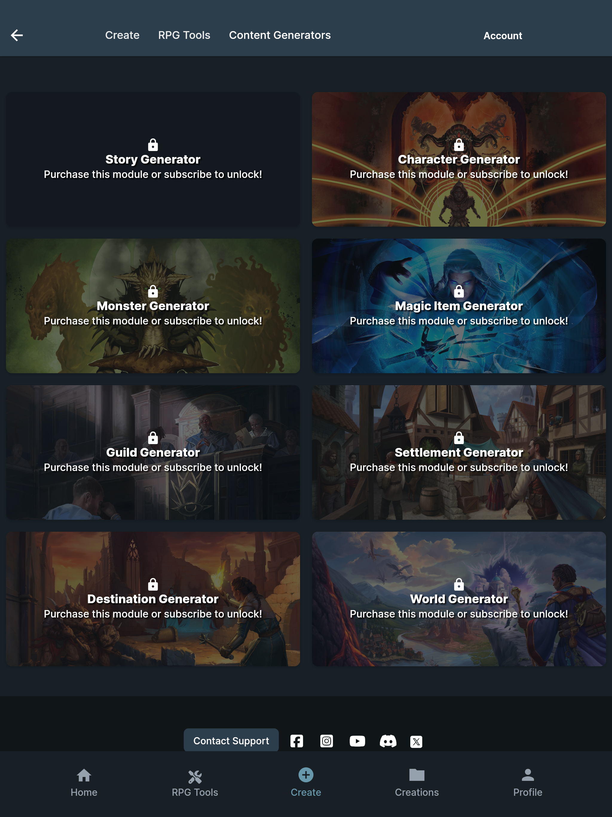 Oracle RPG