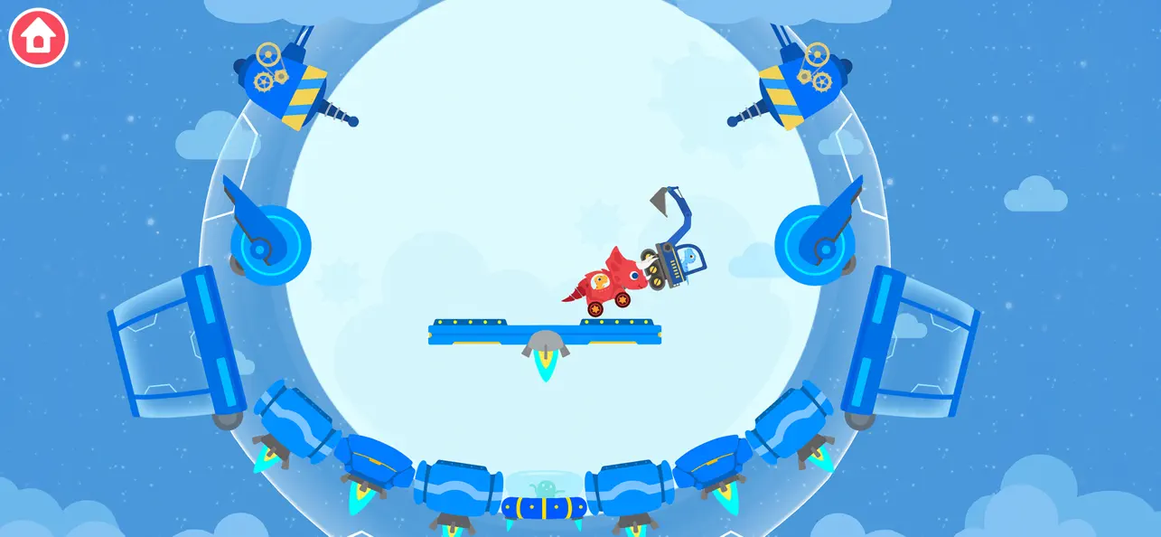 Screenshot #1 pour Dinosaure Autos Tamponneuses