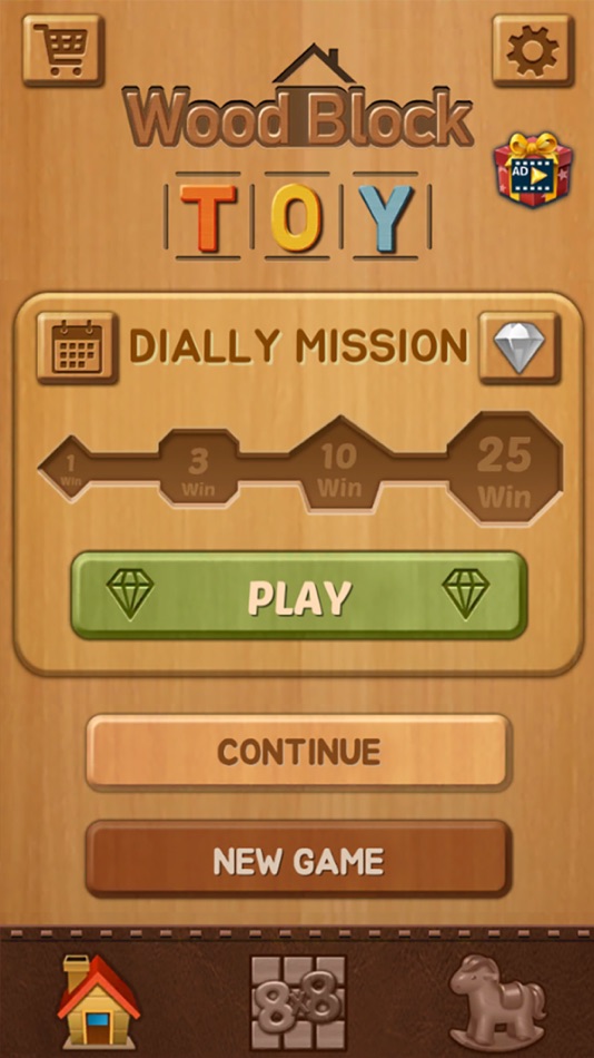 #1. Wood Block Toy : Block Puzzle (iOS) 由: ACTIONFIT