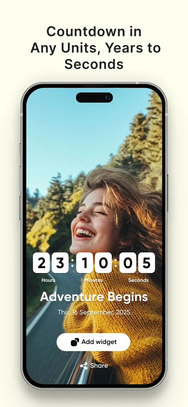 #5. Countdown Timer & Widget (iOS) De: Trang Phi Thi