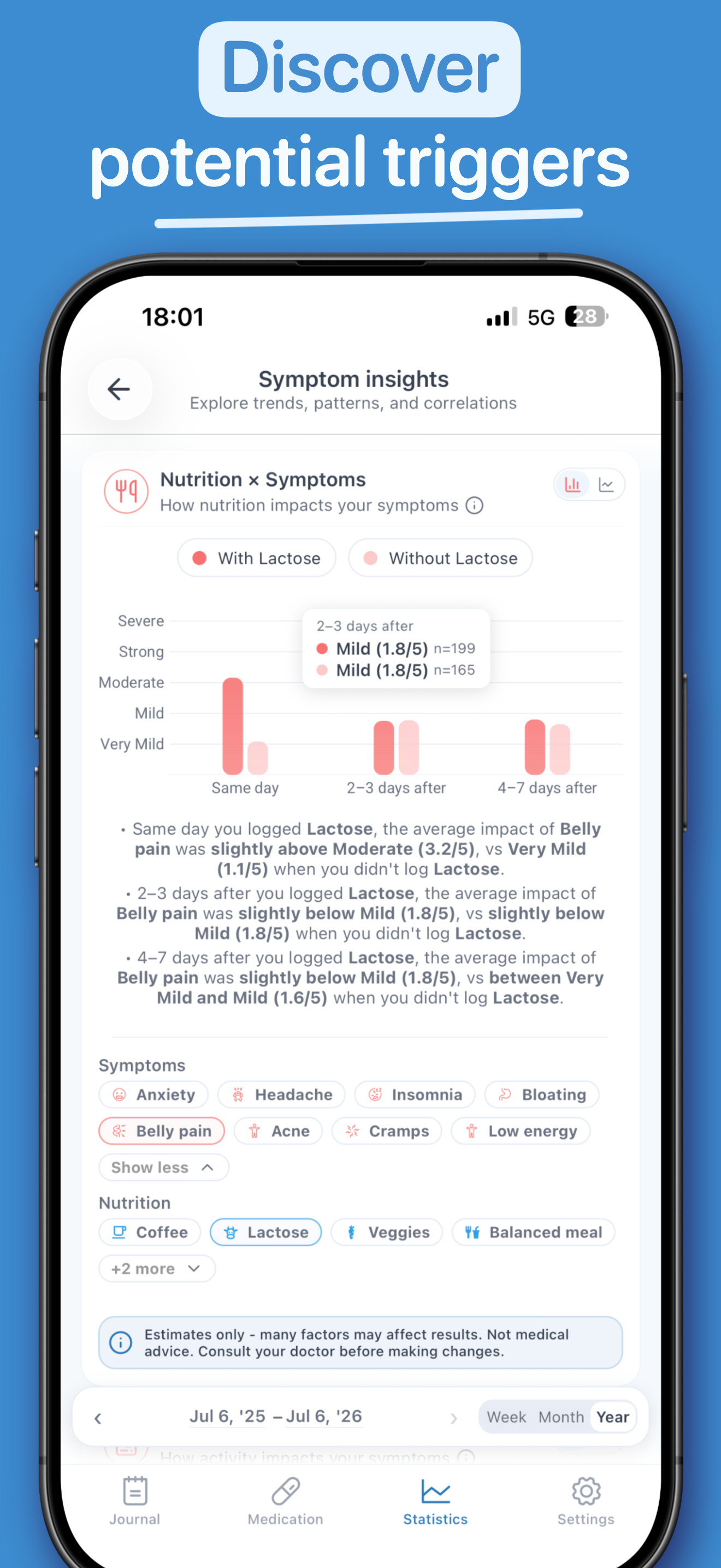 SympLog Health Journal screenshot 7
