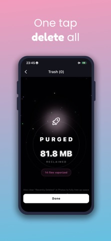Swoopic: Swipe Storage Cleaner screenshot