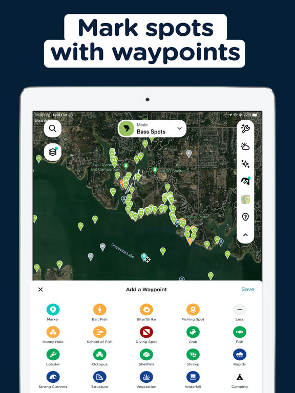 FishAngler - Fish Finder App iPad screenshot 5 - Sports app