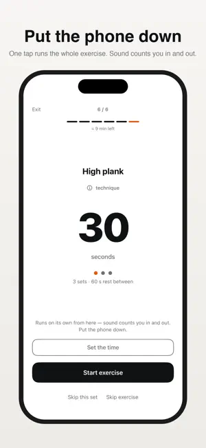 Dredfit: Bodyweight Workouts screenshot 3