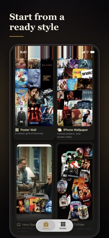 Movie Canvas: Poster Wallpaper iPhone screenshot