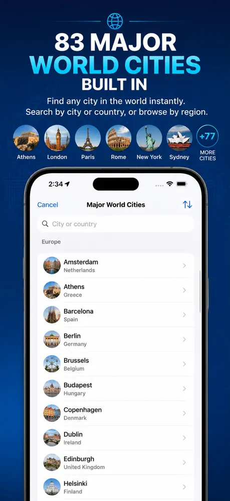 Global Locator on iPhone — screenshot 5
