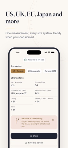 Ringa: Ring Sizer & Finder Screenshot 5 of 7