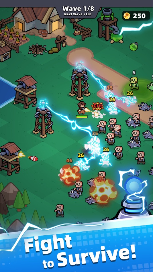 #2. Townfall: Zombie TD RPG Game (iOS) 由: Sugarscone