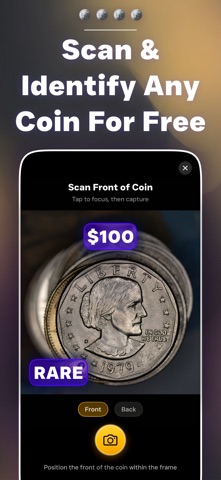 Coin Value Identifier Scanner Screenshot 1 of 5
