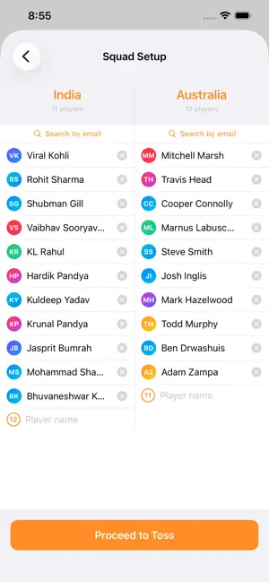 CricketScorer screenshot 3