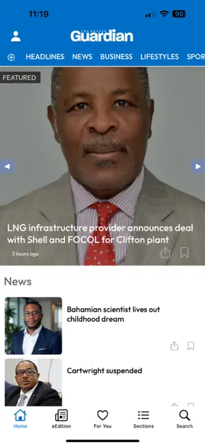 The Nassau Guardian Ltd. screenshot 1