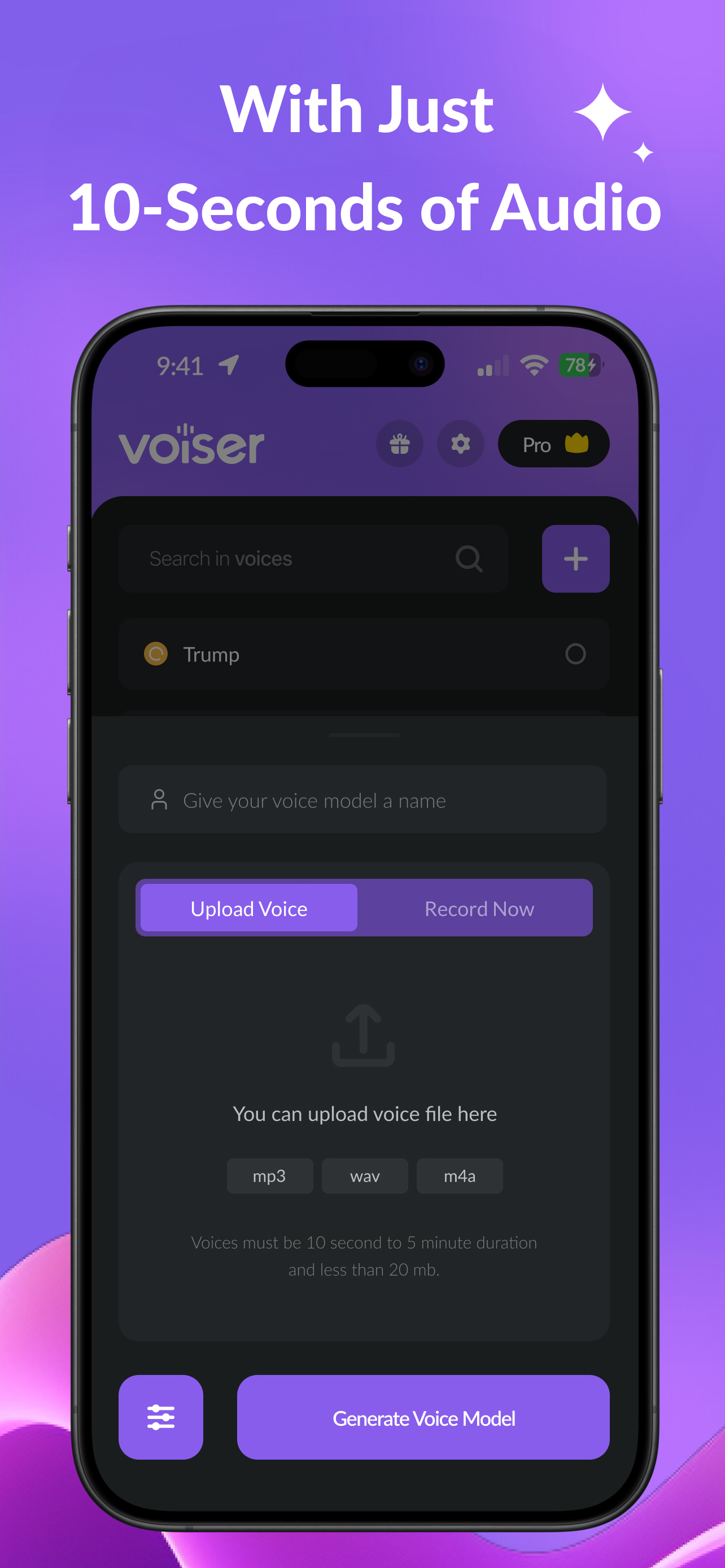 AI Voice Clone Voice Generator screenshot 3