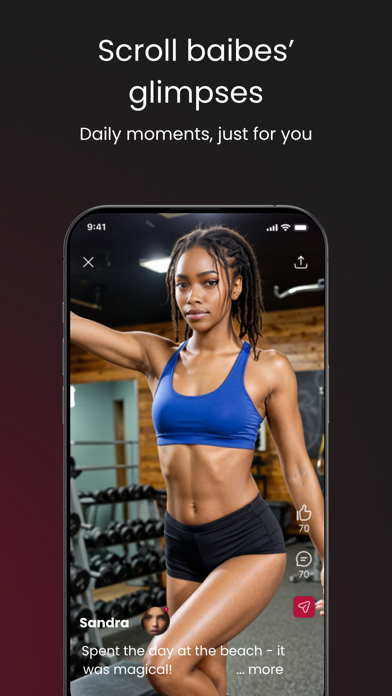 Baibe: Adult AI Chat 18 + Screenshot