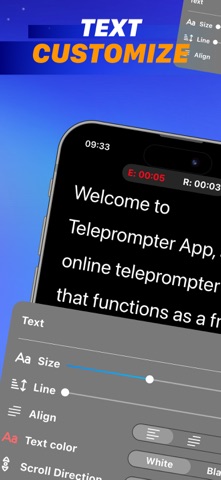 Teleprompter App Screenshot 5 of 9