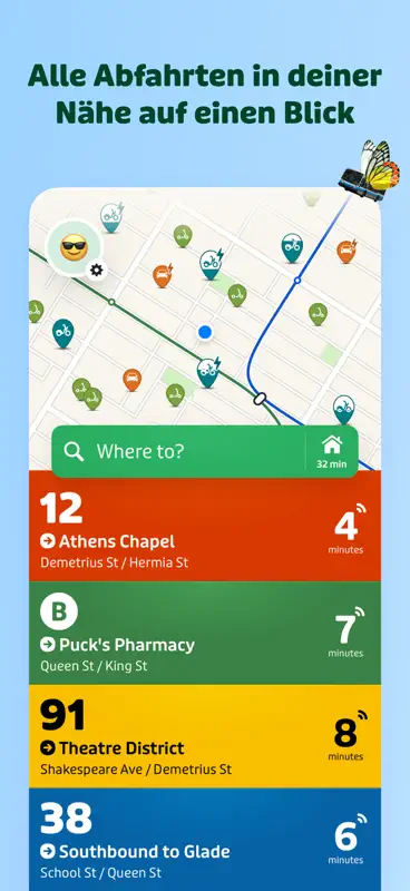 Transit - Bahn, Bus & Tram screenshot 1 of 8