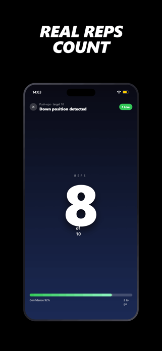 pushh up lock Screenshot 2 of 9