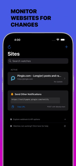 Notify - Web & Script Notifier Screenshot 2 of 9