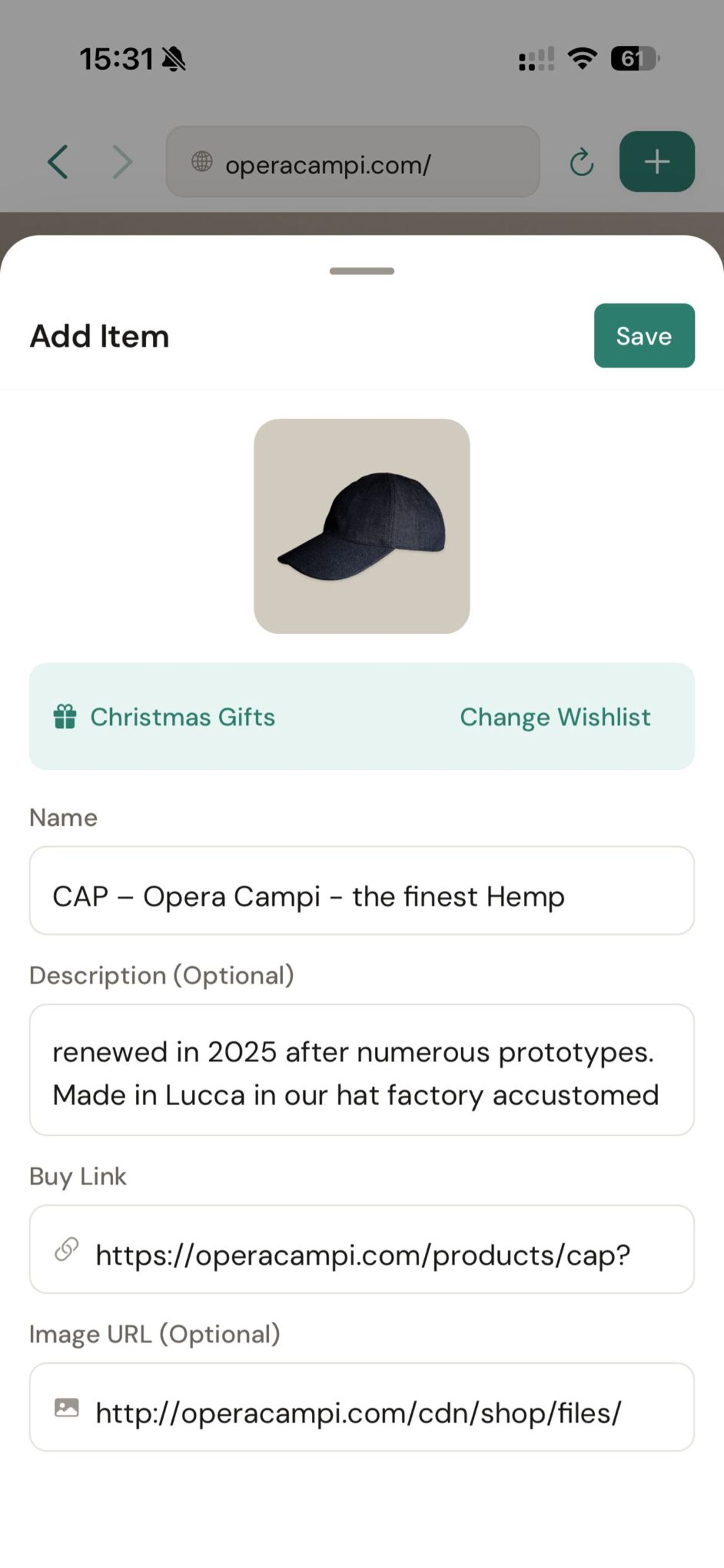 EasyWishlist