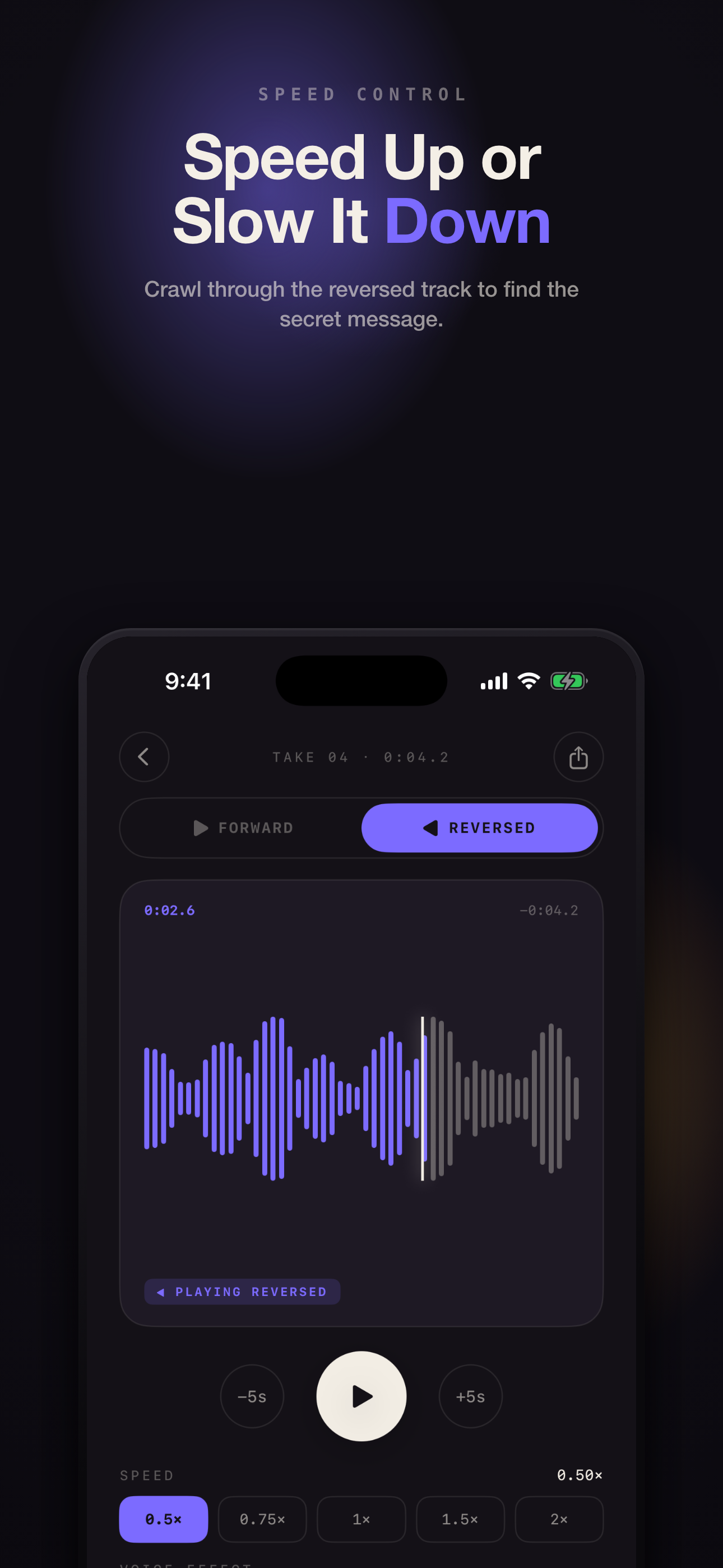 Reverse Audio: Revzy screenshot 4