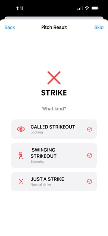 Baseball Speed app screenshot 2