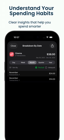 Xcent - Expense Tracker Screenshot 9 of 10