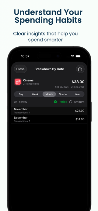 Xcent - Expense Tracker Screenshot 9 of 10