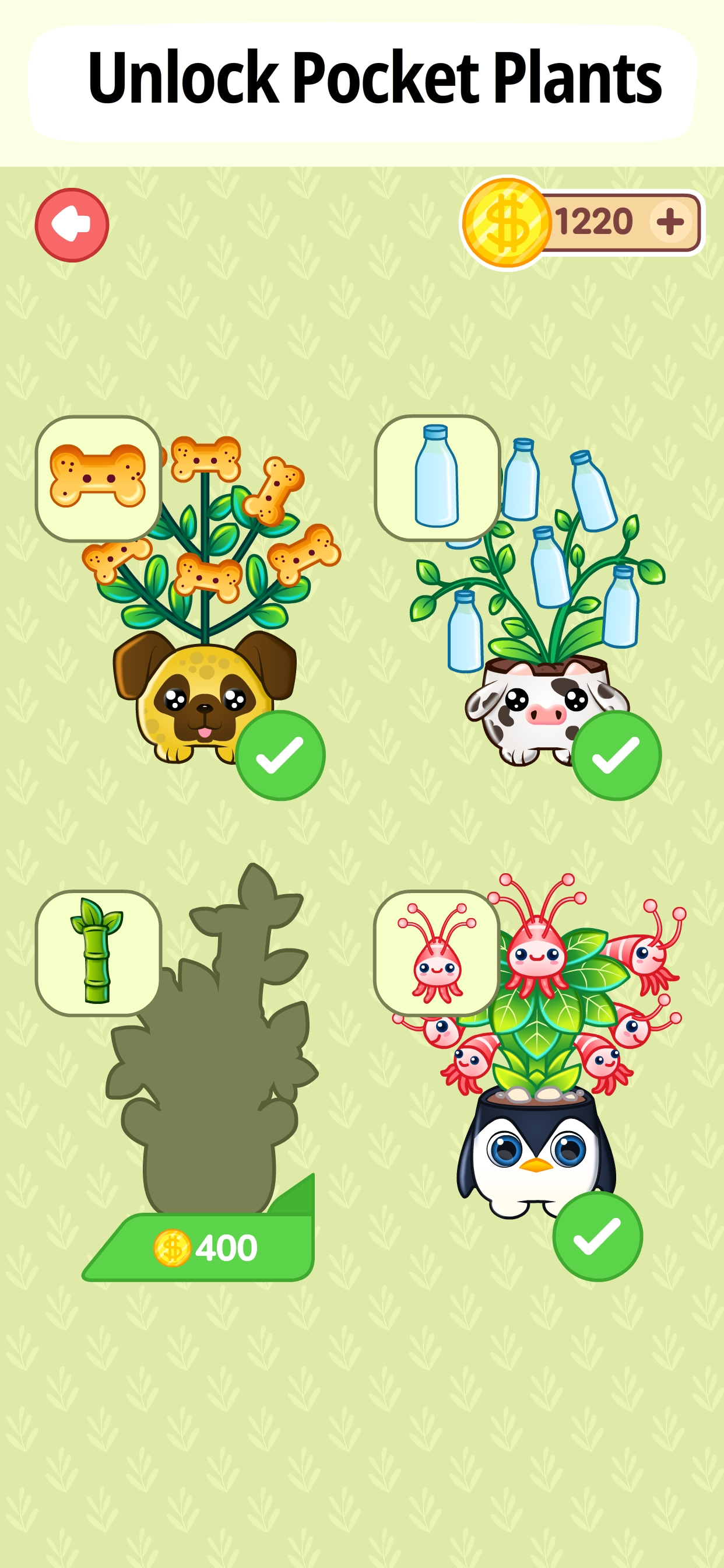 Virtual Pet Pocket Plant Games