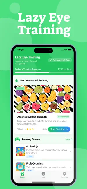 Lazy Eye & Amblyopia Exercise screenshot 1
