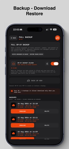 App screenshot