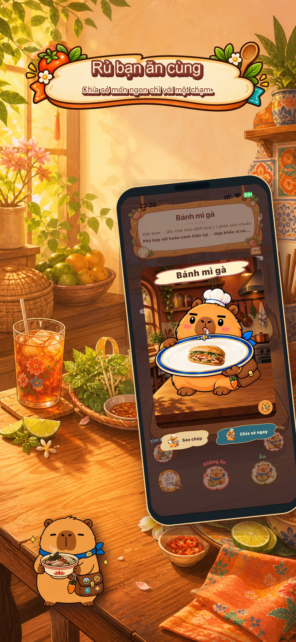 Screenshot 5 of Capy Eats: What Should I Eat