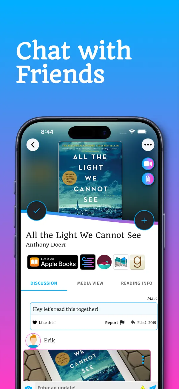 Screenshot #3 pour Bookship: a virtual book club