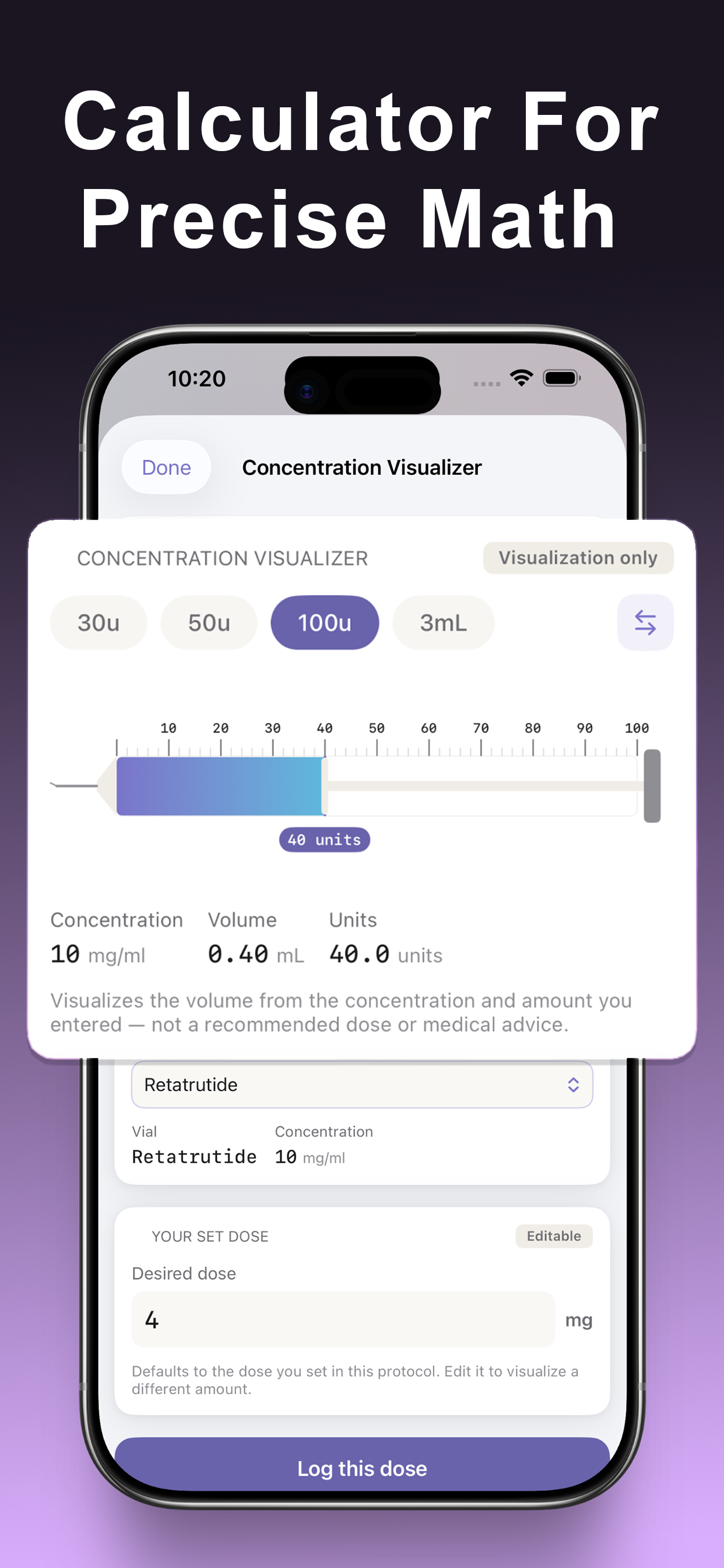 Amino - Peptide GLP-1 Tracker screenshot 4