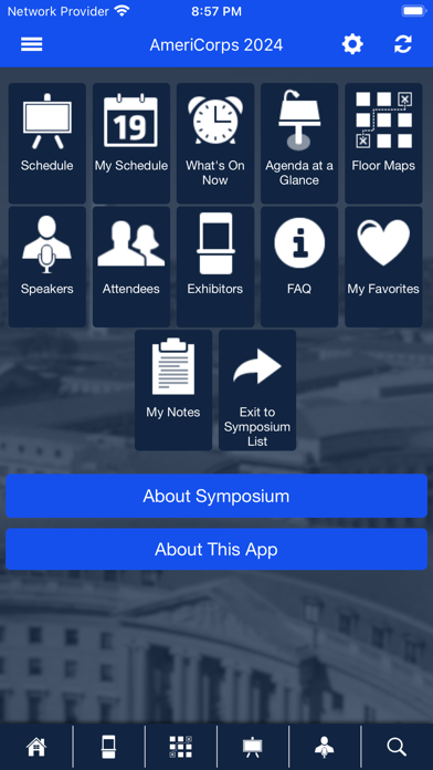 AmeriCorps Symposium Screenshot