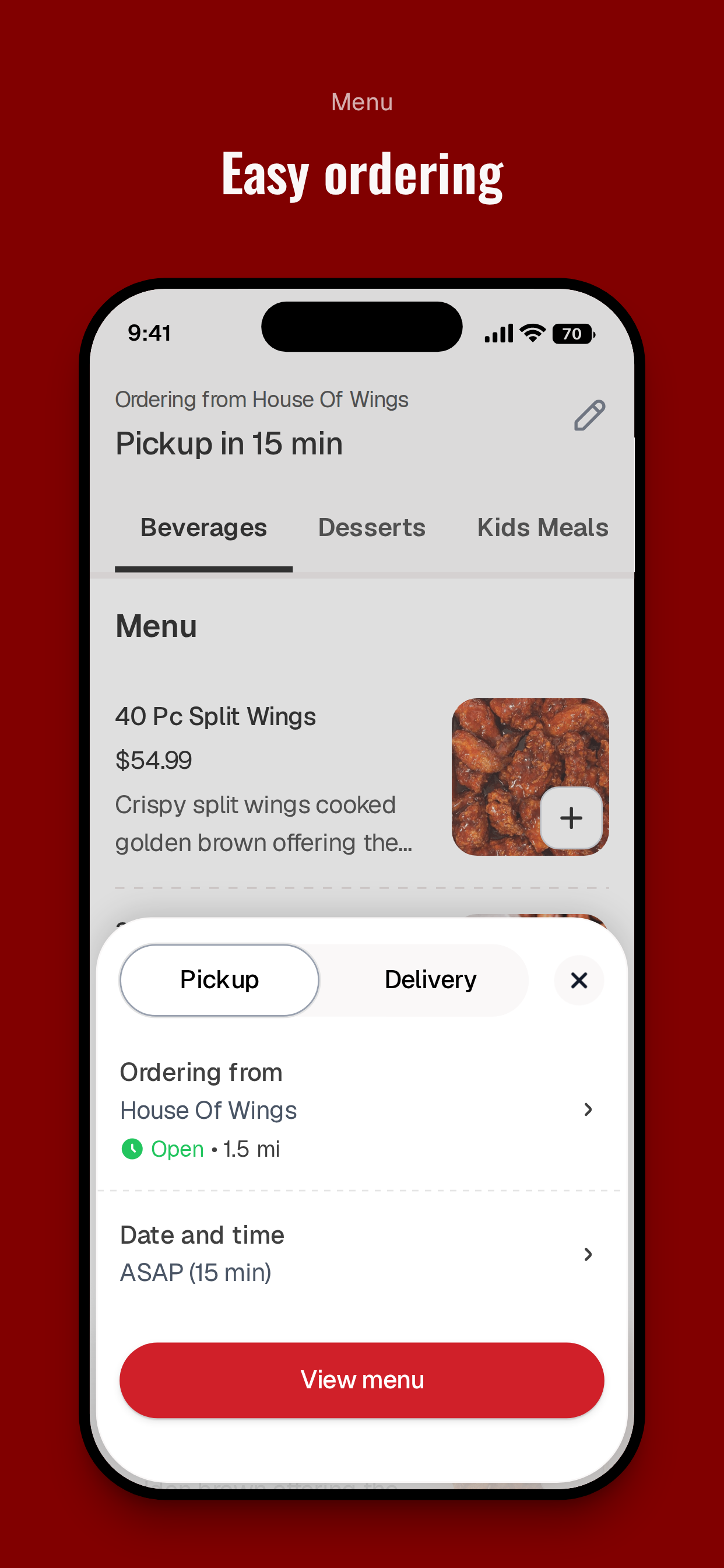 House Of Wings To Go screenshot 3