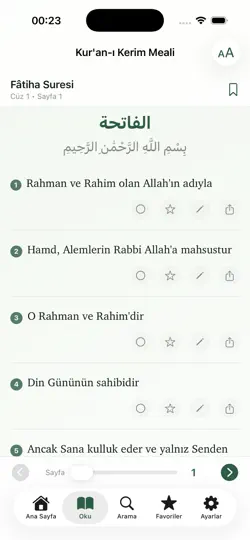 Mealim - Kuranı Kerim Meali iPhone Ekran Görüntüsü 4