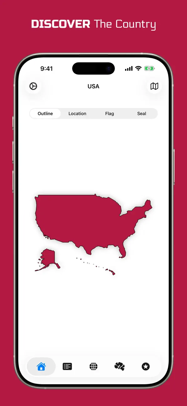 Screenshot #1 pour States of USA | SPARC