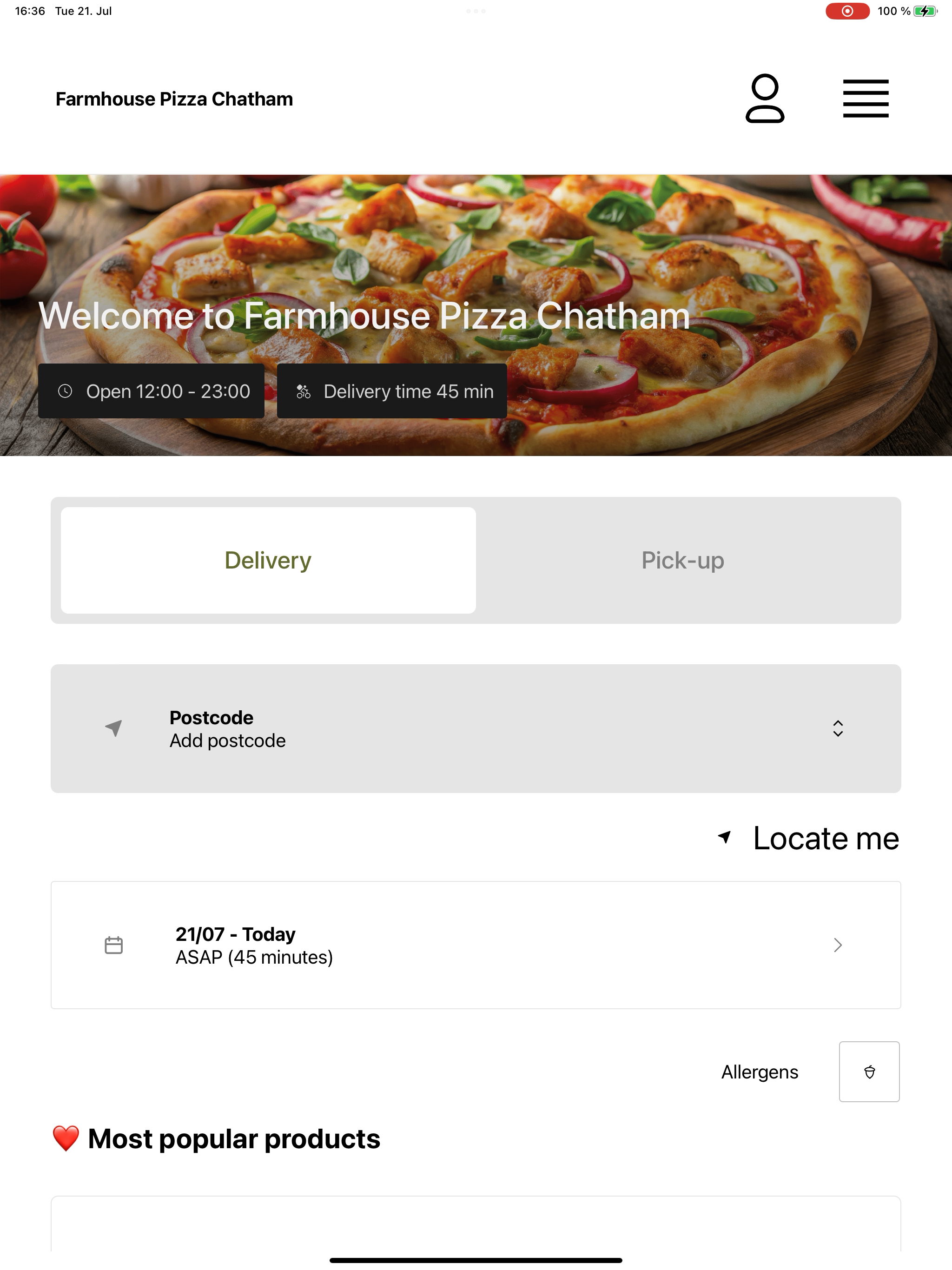 Farmhouse Pizza Chatham screenshot 6