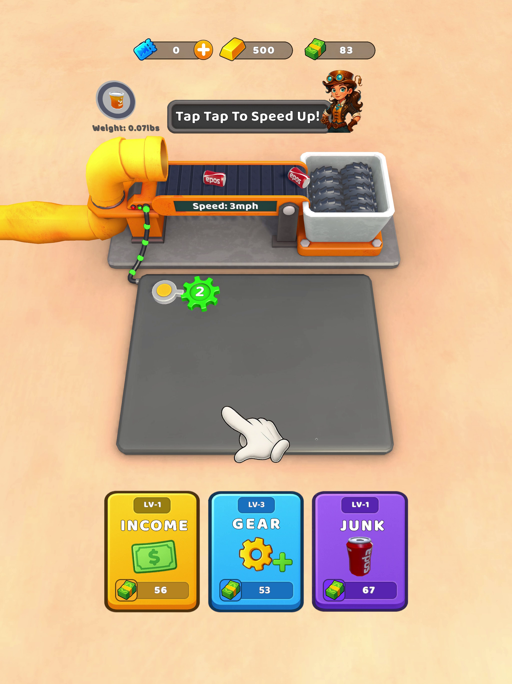 Gear Up! Idle Junk Crusher
