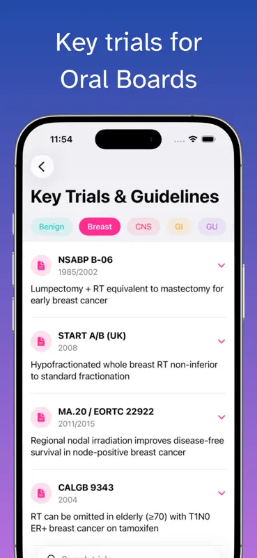 Rad Onc Oral Board Sim screenshot 6 of 6