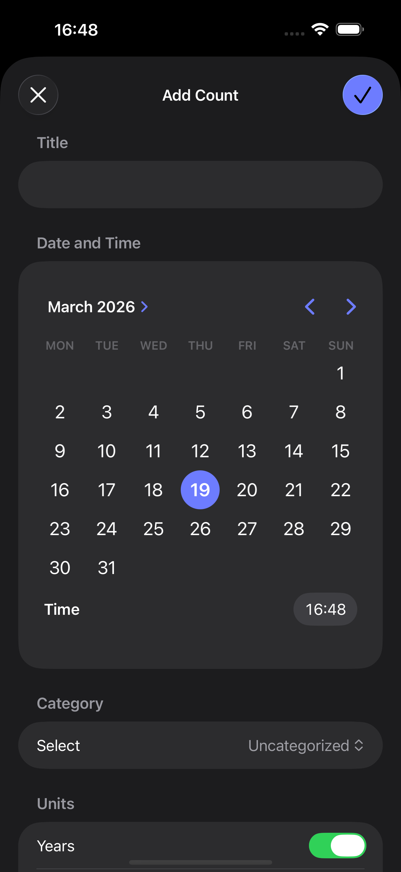 EasyCount - Event Countdown screenshot 5