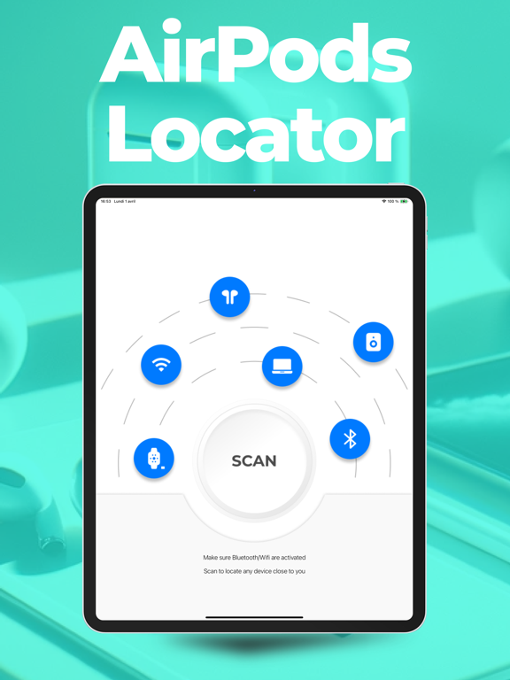 Device Detector : Find devices iPad screenshot 2 - Utilities app
