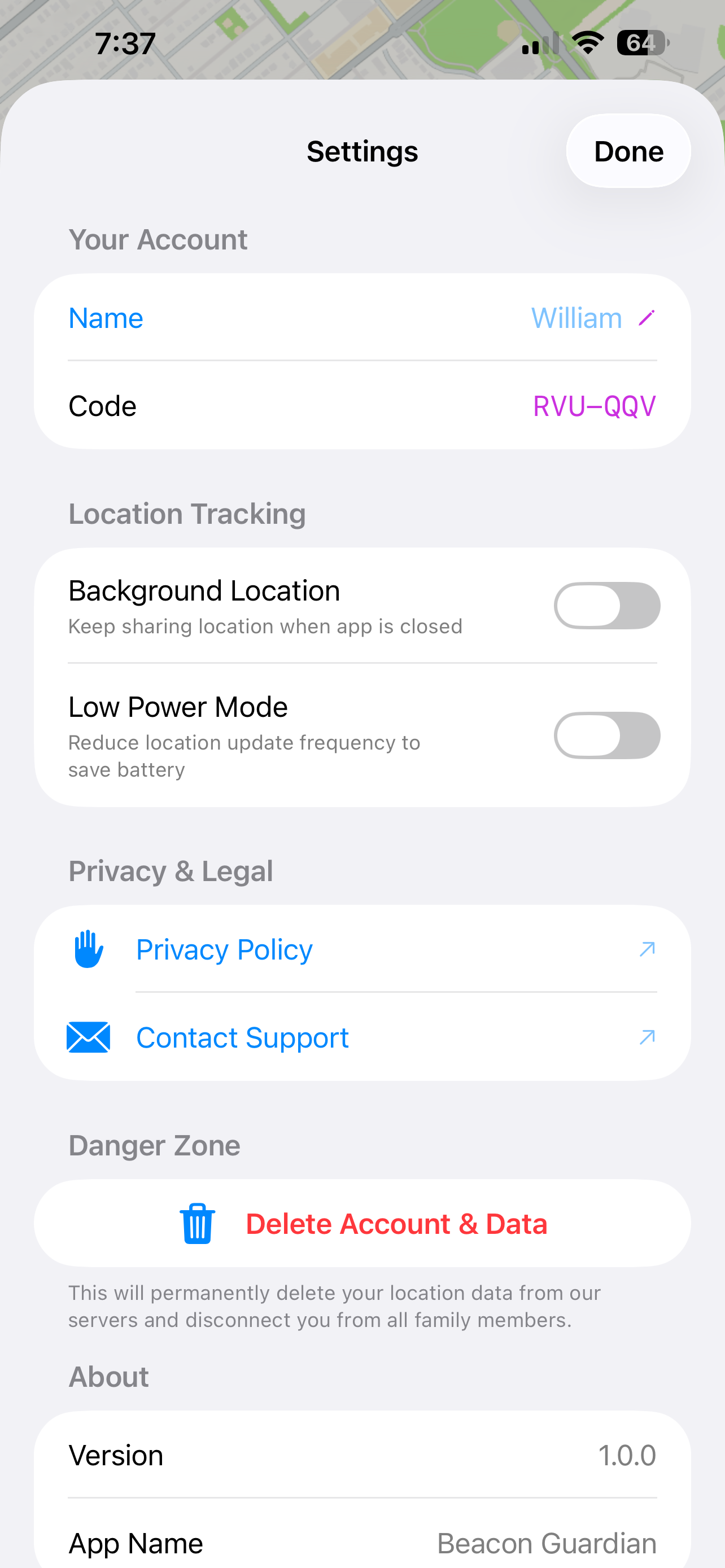 Beacon Guardian: Find my Kids screenshot 3