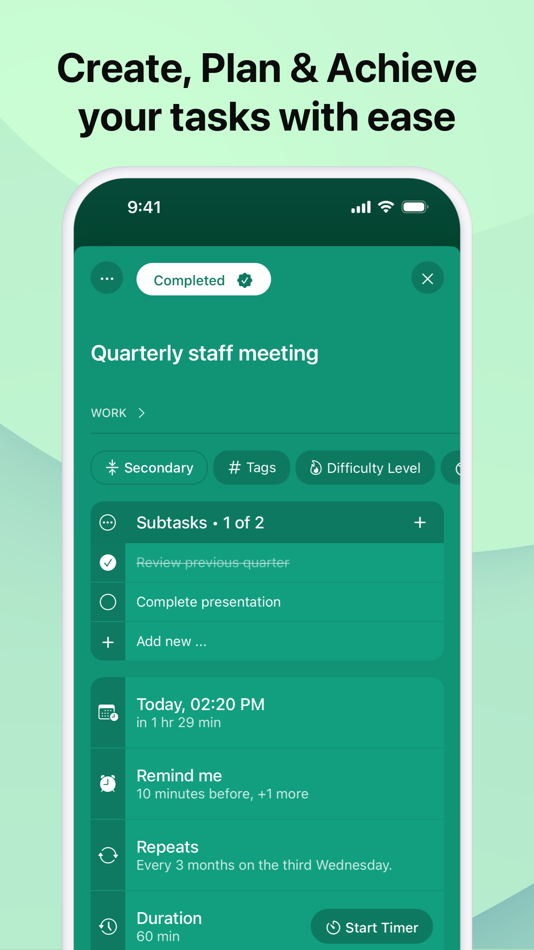 #2. Firstly: To-Do List & Planner (iOS) 由: focusCove LLC