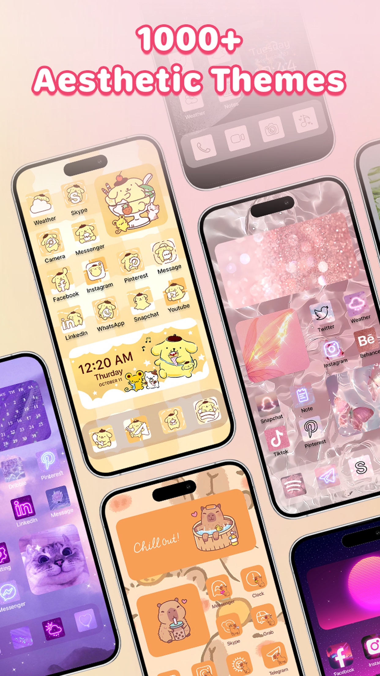 Themie: Icon themes & Widget screenshot 1