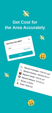 Square Footage Calculator:Areo screenshot