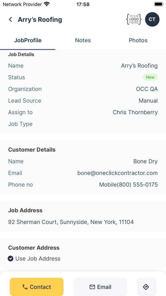 #3. One Click Contractor (iOS) 由: One Click Contractor, Inc.