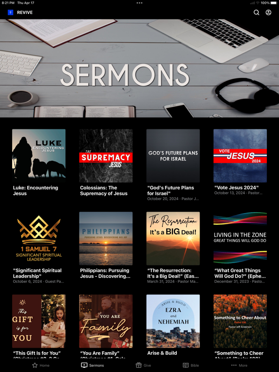 REVIVE CHURCH - TWIN CITIES iPad screenshot 2 - Education app