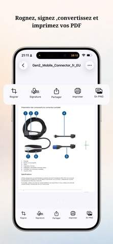 GlazioScanner- pdf scanner app iPhone screenshot