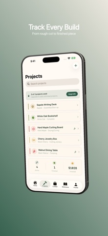 Woodworking Tracker - Grain Screenshot 2 of 5
